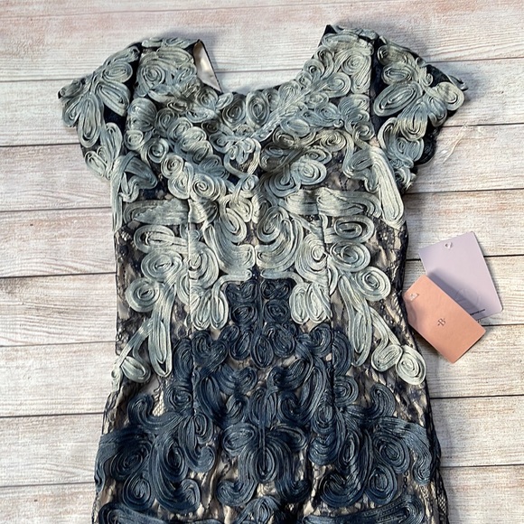 NWT BHLDN JS Collection Santiago Dress Navy/Cloud - Picture 6 of 12